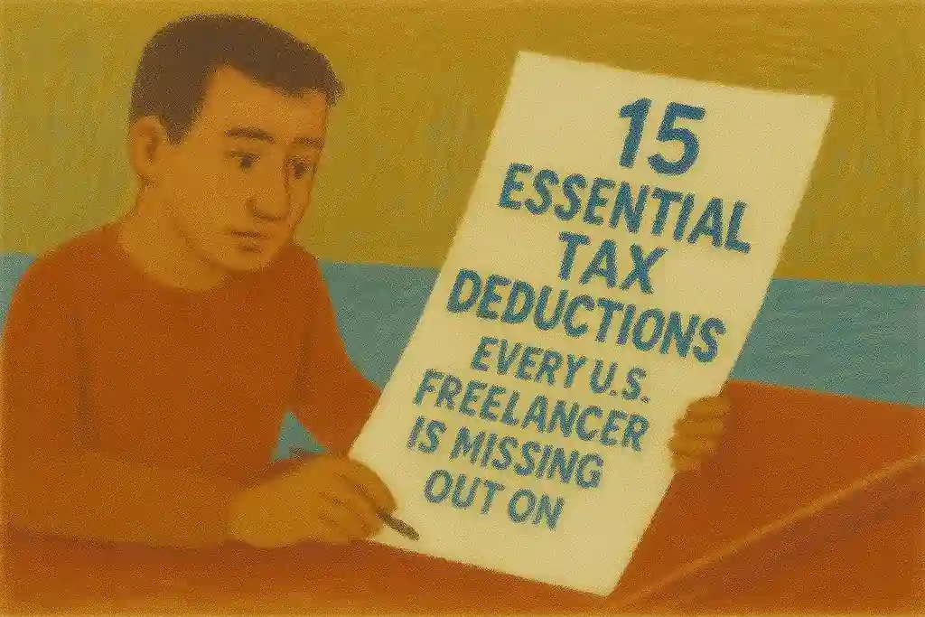 Tax deductions illustration