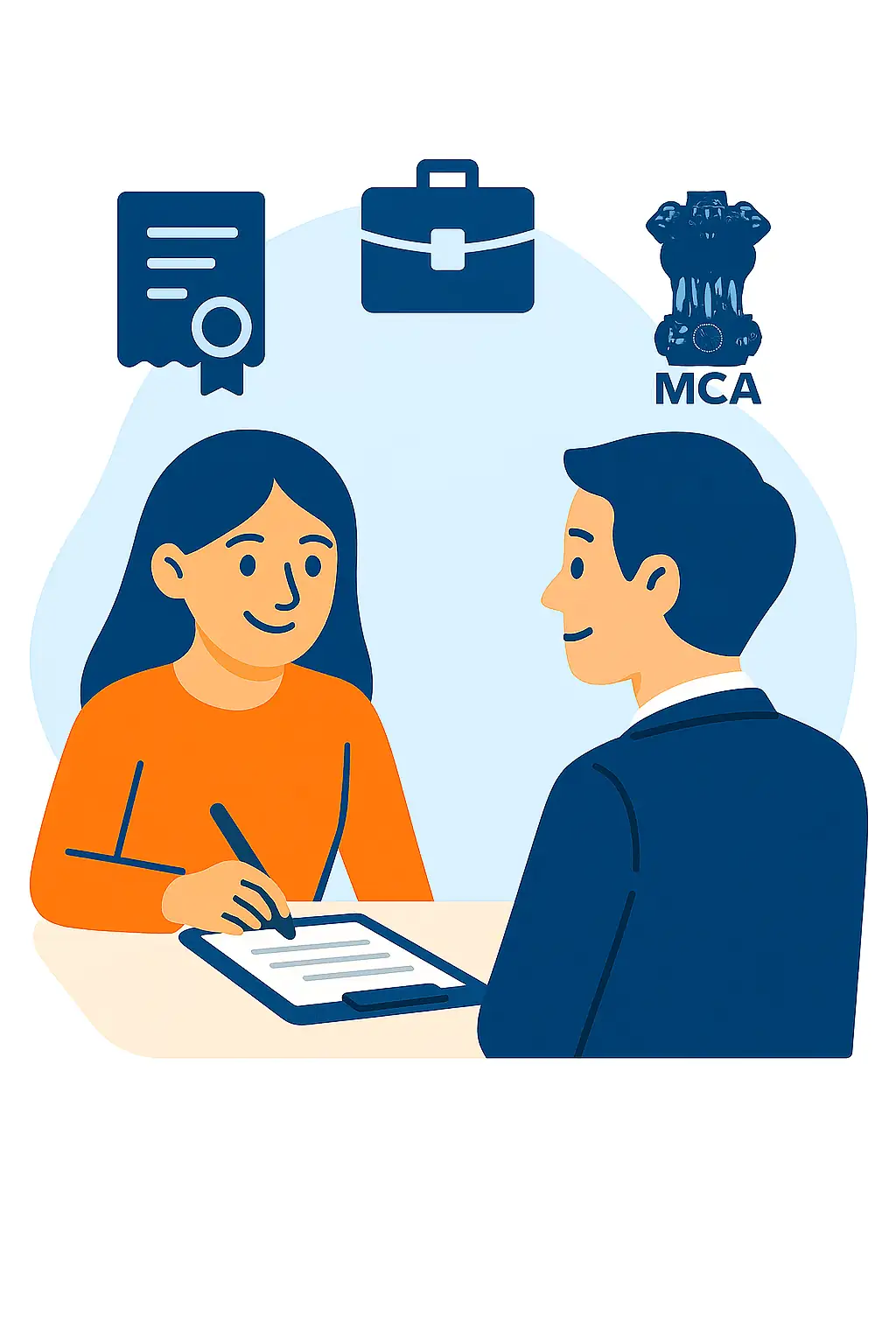 Company incorporation and compliances illustration