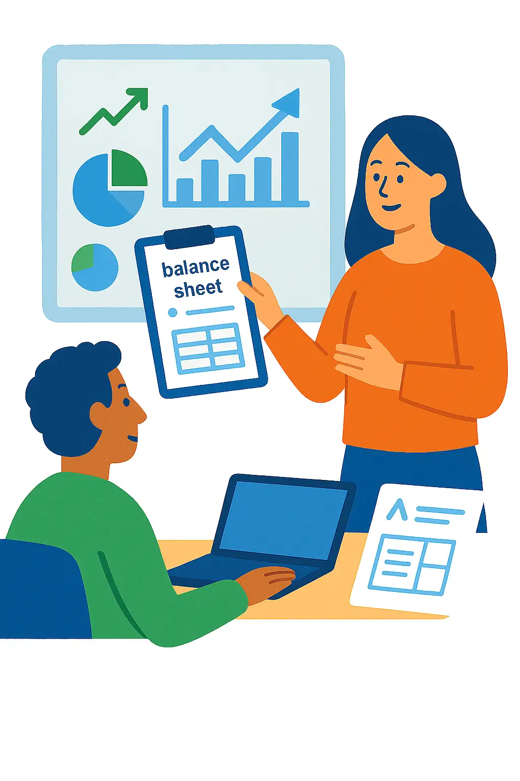 Financial statement preparation and analysis illustration